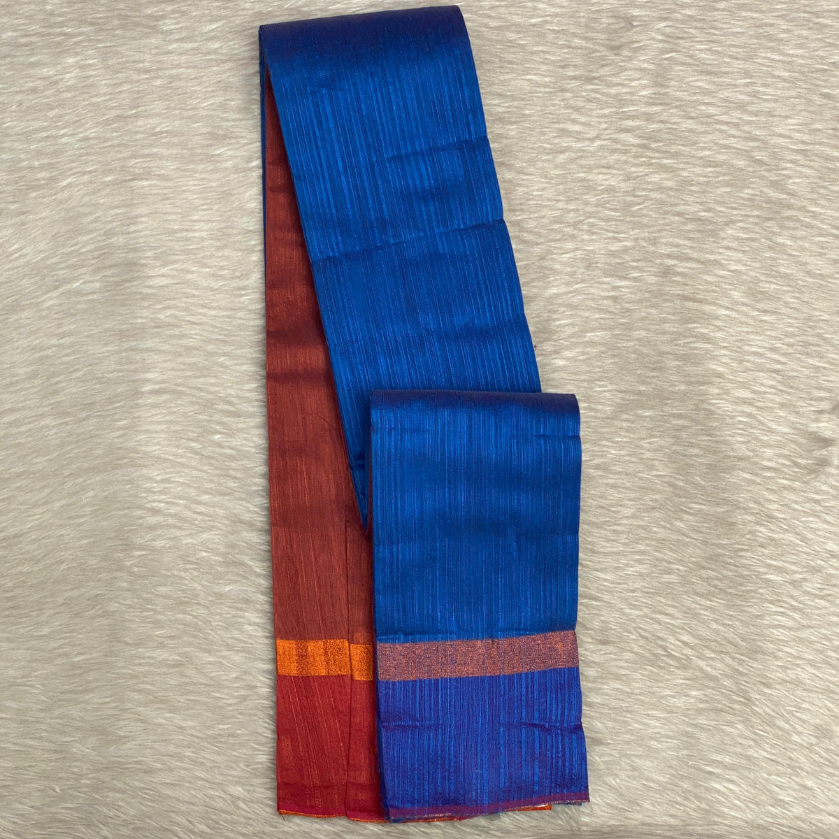 Cotton Saree in Blue