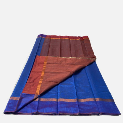Cotton Saree in Blue