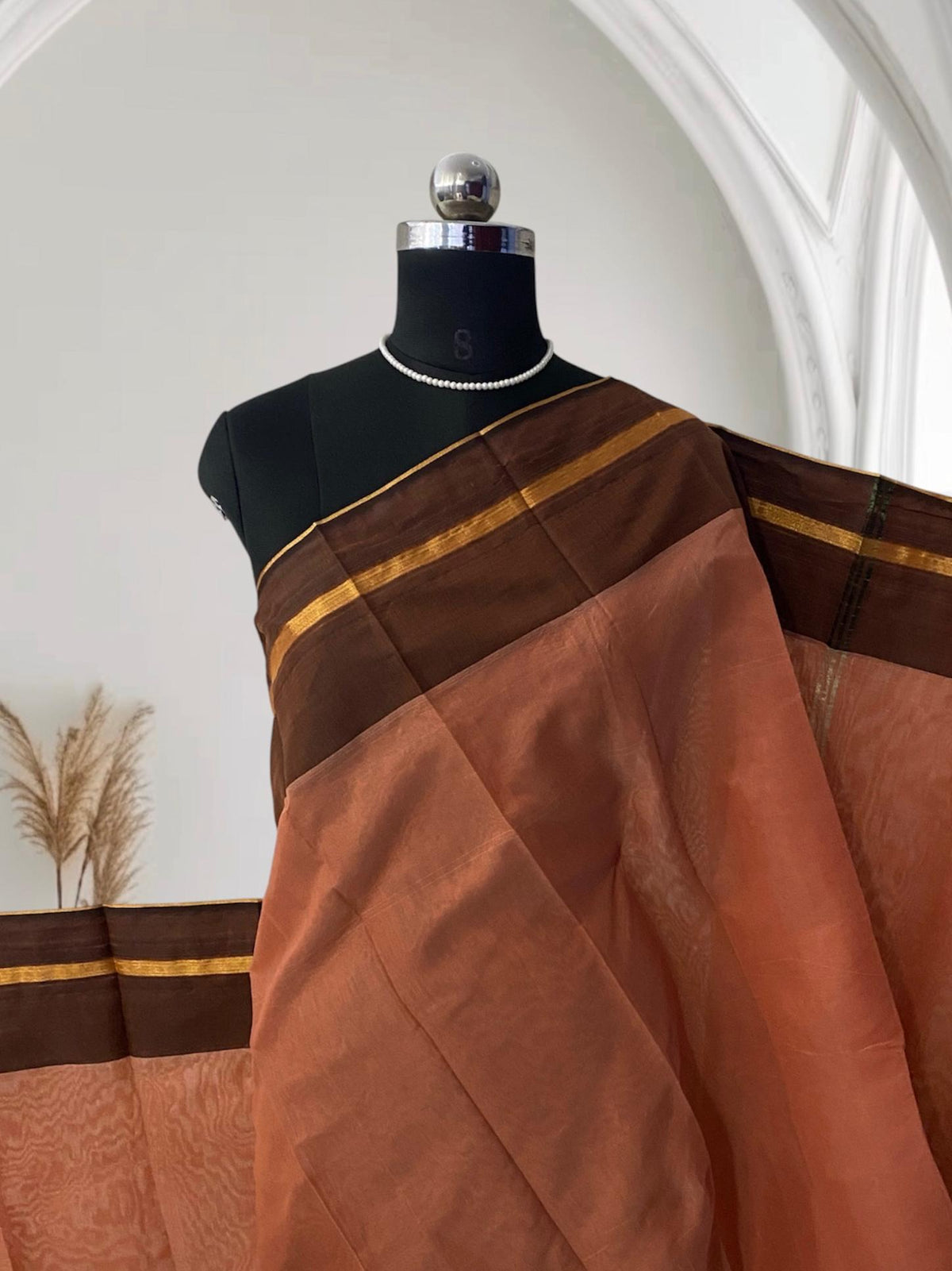 Cotton Saree in Cream