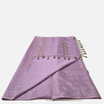 ✨Kannaki Banarasi Silk Golden Butti Saree Pink ✨