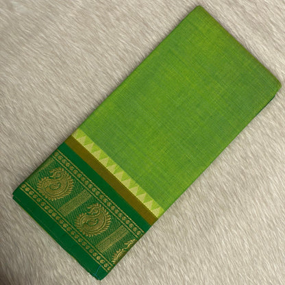 Cotton Saree in Green