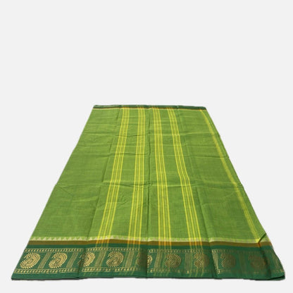 Cotton Saree in Green