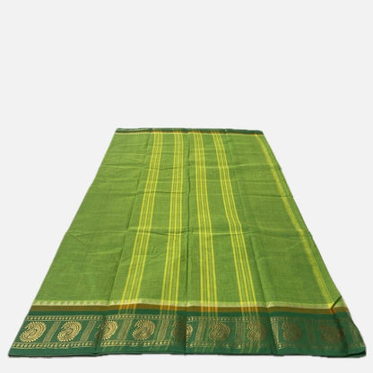 Cotton Saree in Green