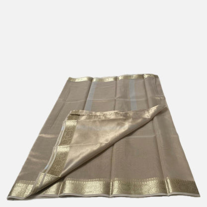 Tissue Lightweight Saree Golden