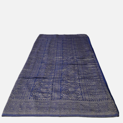Smrithy Viscose Georgette Saree with Floral design Blue