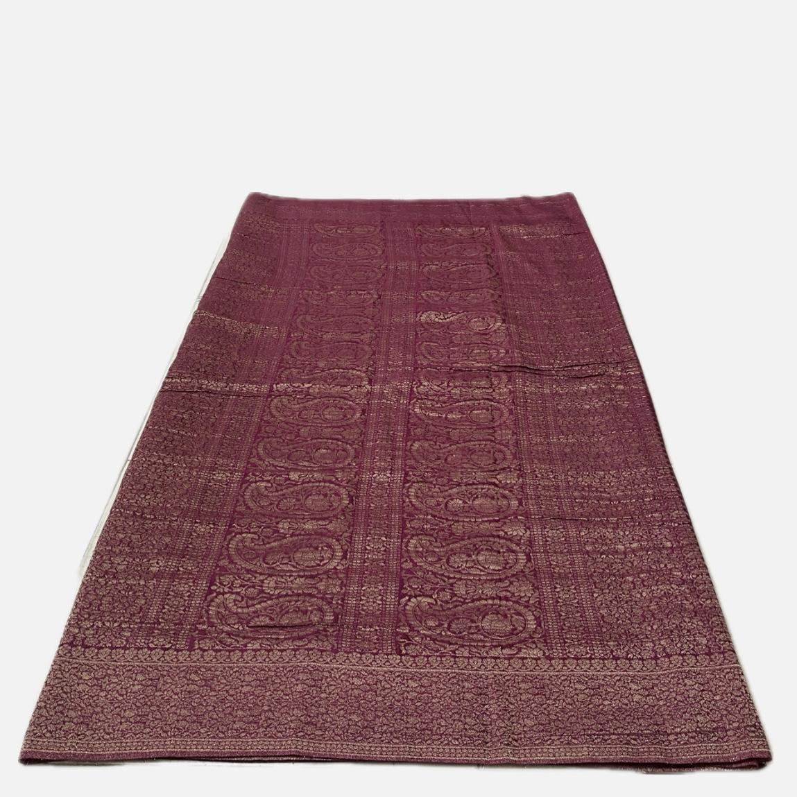Smrithy Viscose Georgette Saree with Floral design Purple