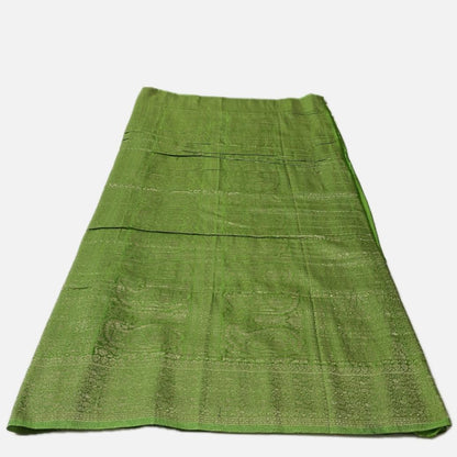 Smrithy Viscose Georgette Saree with Floral design Green