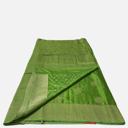 Smrithy Viscose Georgette Saree with Floral design Green