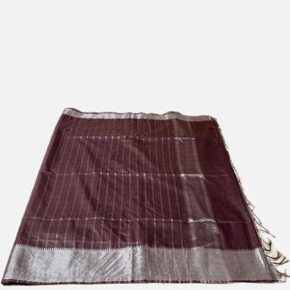 Rambha Semi Silk Saree in Maroon