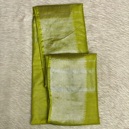 Rambha Semi Silk Saree in Light Green