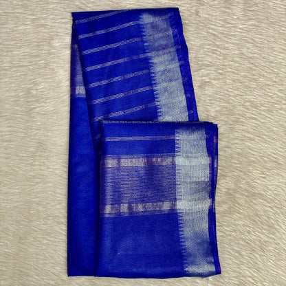 Rambha Semi Silk Saree in Royal Blue (Copy)