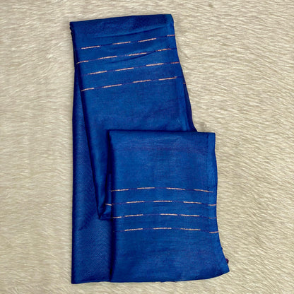 Semi Tussar  Colour Saree