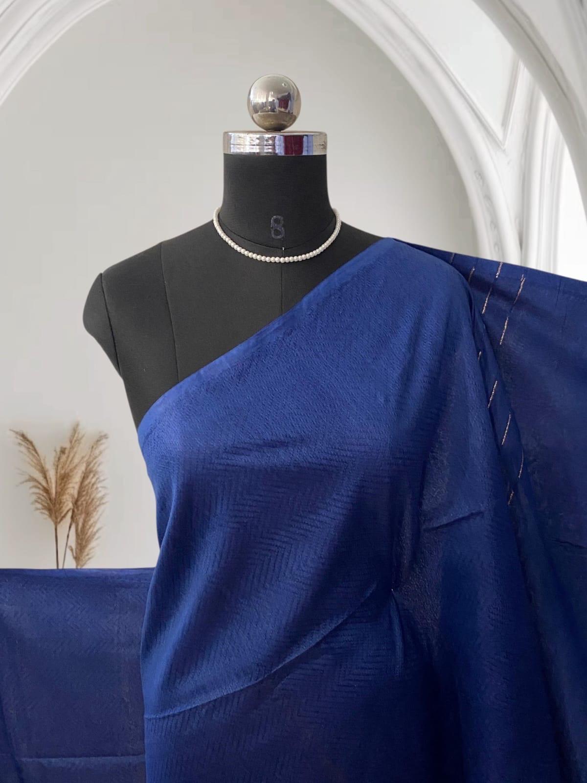 Semi Tussar  Colour Saree