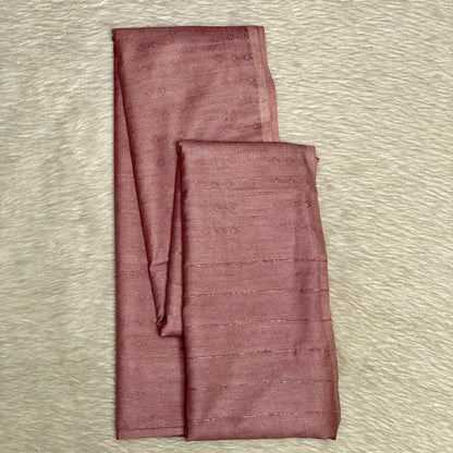 Semi Tussar Purple Colour Saree