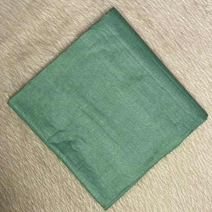 Semi Tussar Green Colour Saree