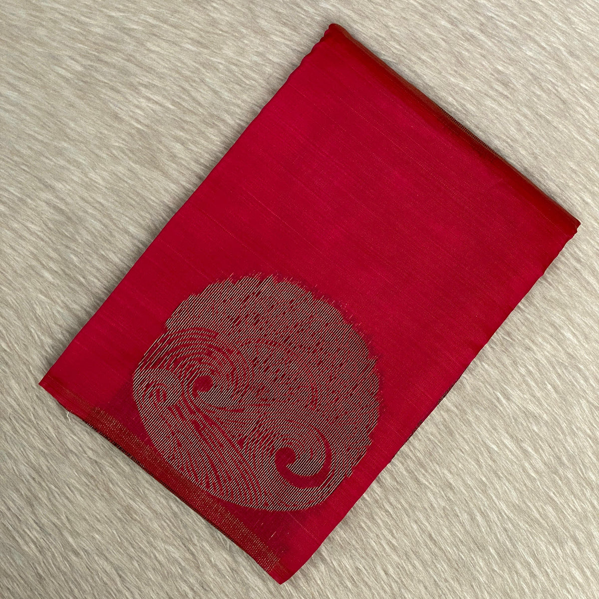 Pink Semi Soft Silk Saree with Metallic Design