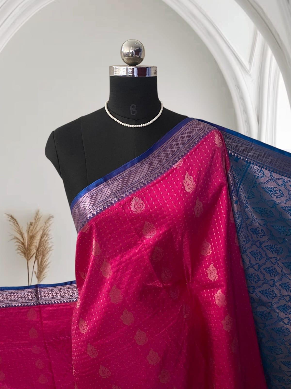 Semi Soft Silk in Pink
