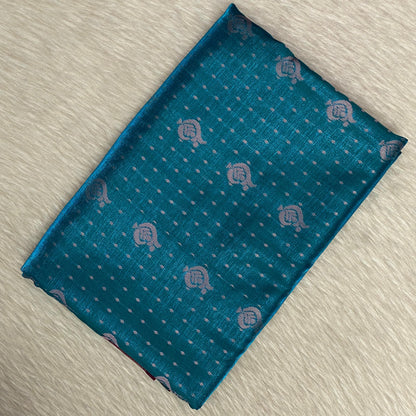 Semi Soft Silk in Blue