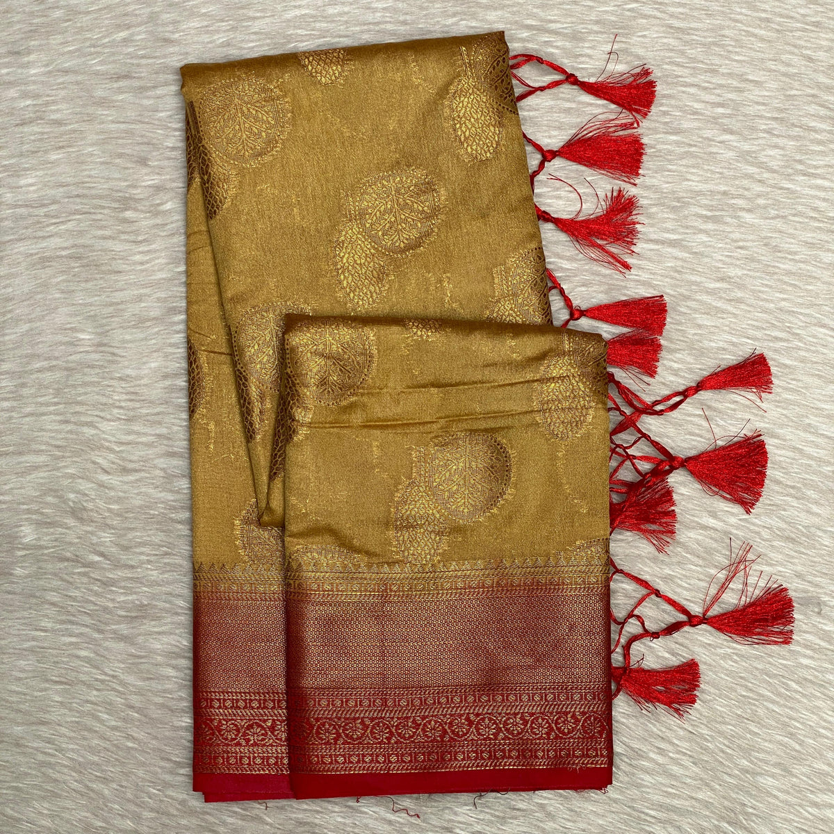 Banarasi Saree in Golden