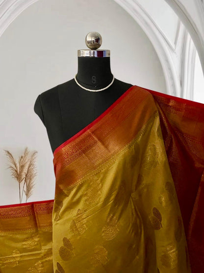 Banarasi Saree in Golden