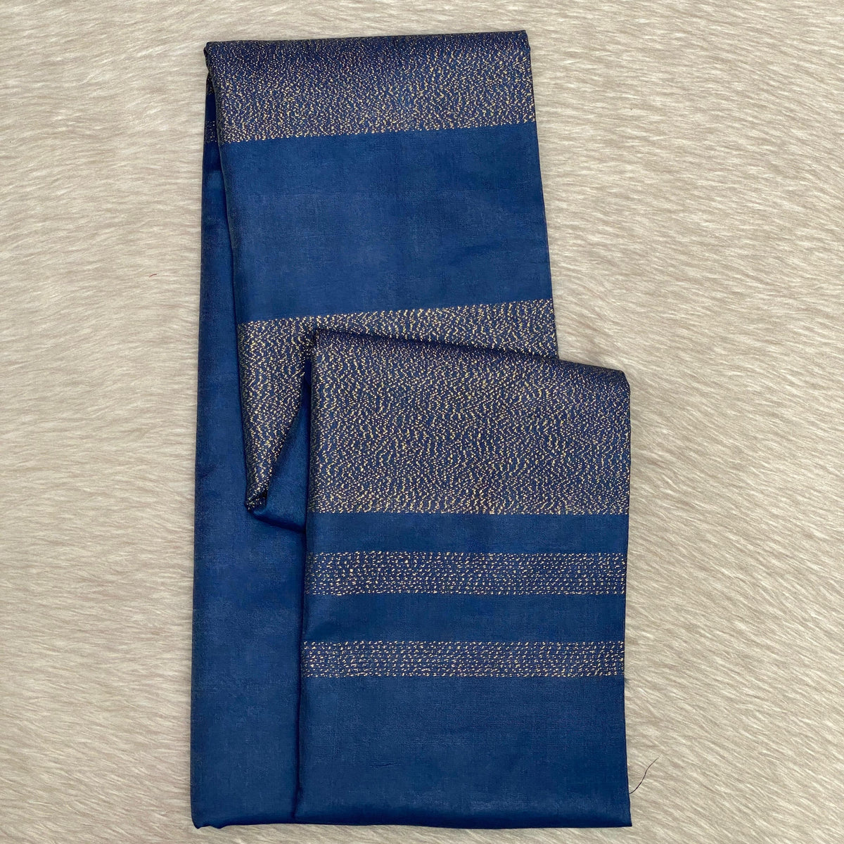 Semi Tussar Silk Saree in Blue