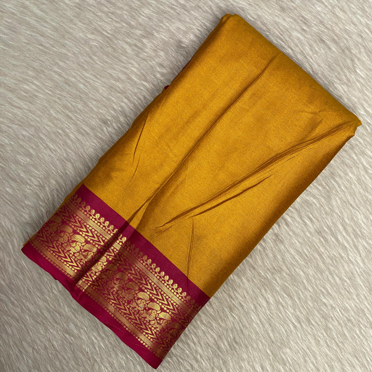 Kalki Pattu Saree in Yellow
