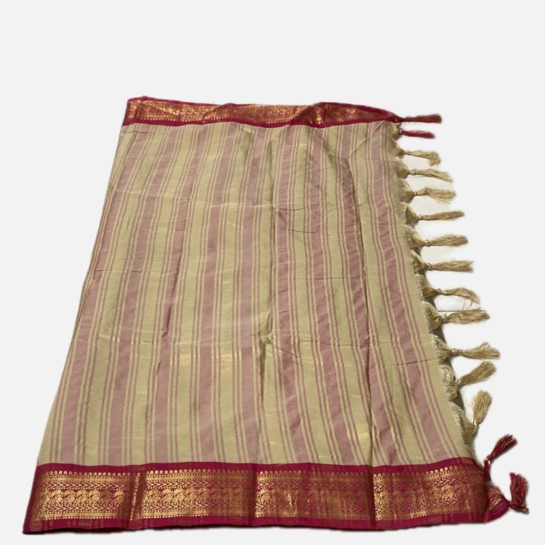 Kalki Pattu Saree in Grey