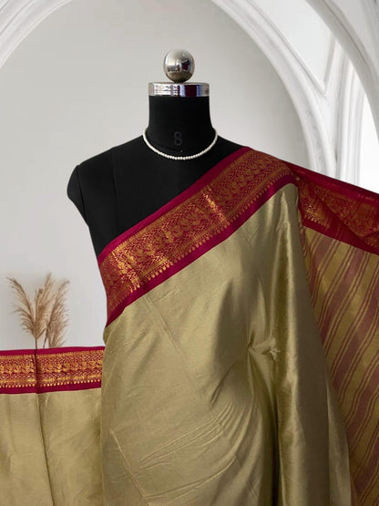 Kalki Pattu Saree in Grey