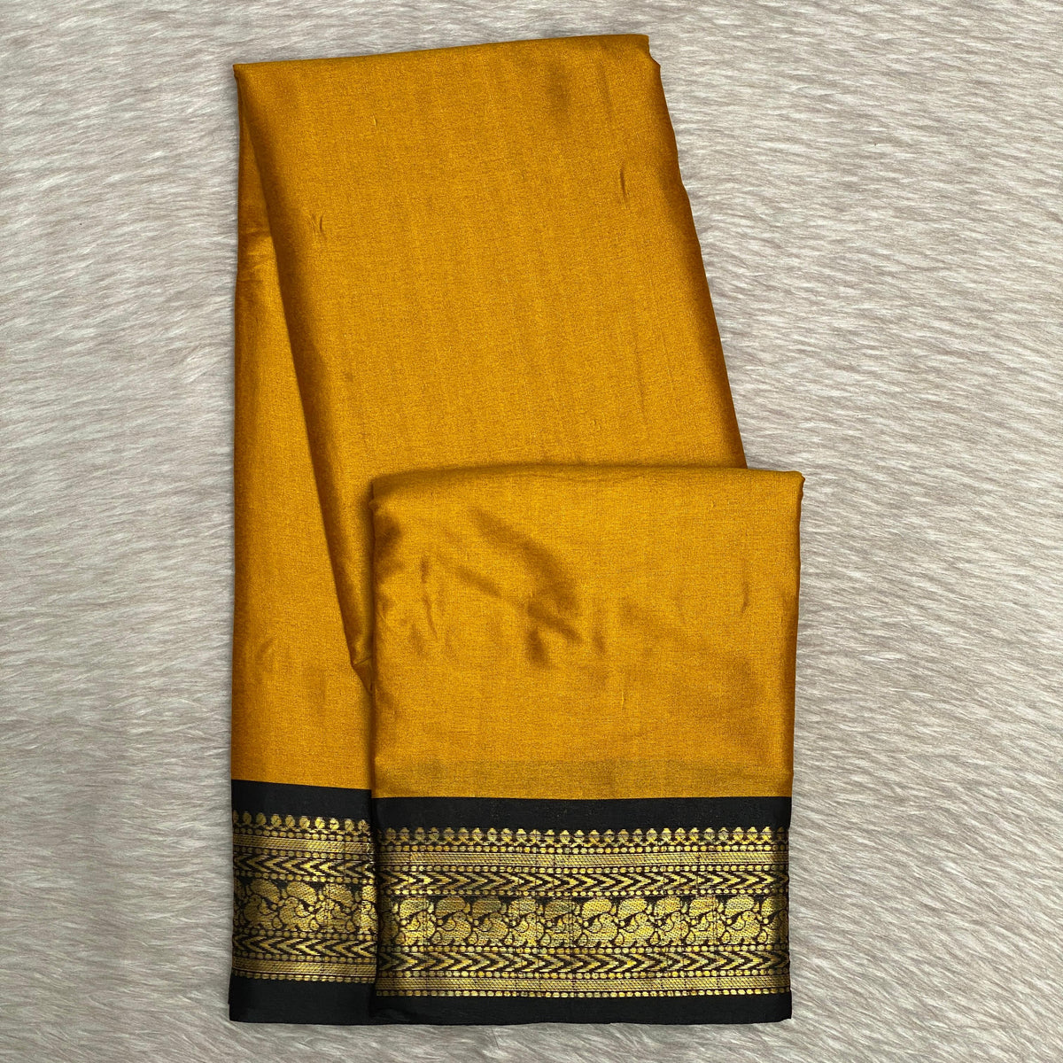 Kalki Pattu Saree in Yellow