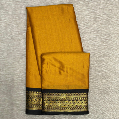Kalki Pattu Saree in Yellow
