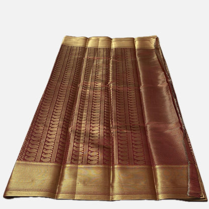 Thrisha wedding Silk Saree in Maroon