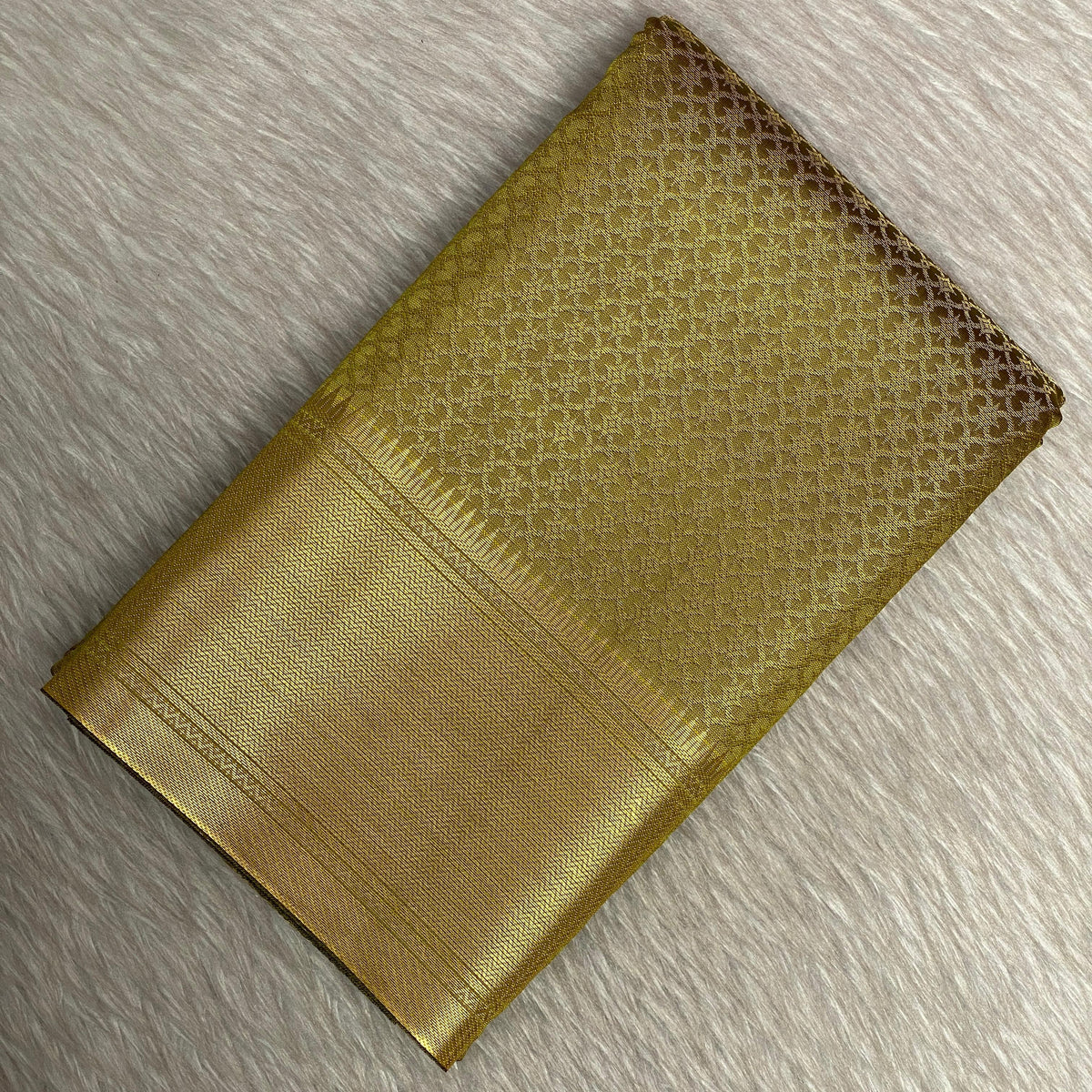 Thrisha wedding Silk Saree in Green