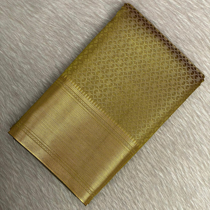 Thrisha wedding Silk Saree in Green