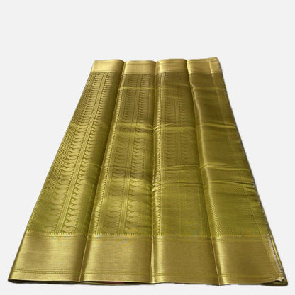Thrisha wedding Silk Saree in Green
