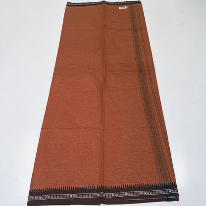 Rust Brown Kavi Mund with Black Border