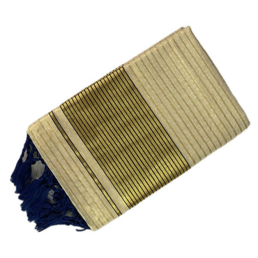 Barani Golden Glow Saree 🌼Blue