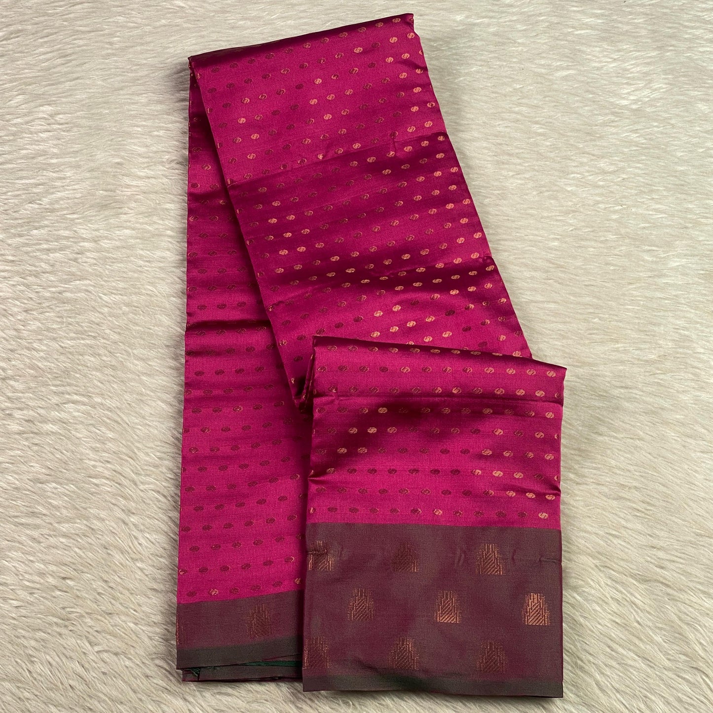 Diya Silk Saree with butta work Pink