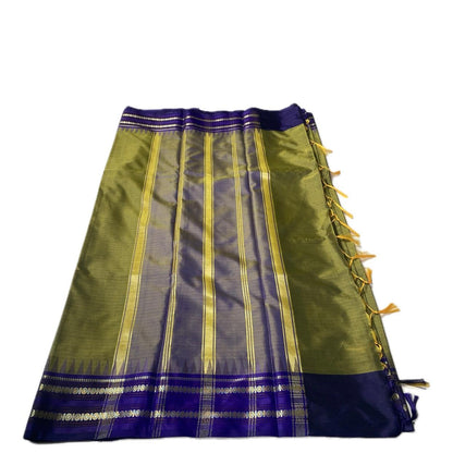 Sisira Semi Soft Silk Saree with Contrast Border (Dress Code)