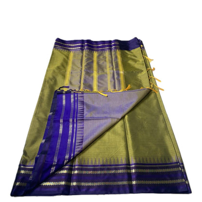 Sisira Semi Soft Silk Saree with Contrast Border (Dress Code)