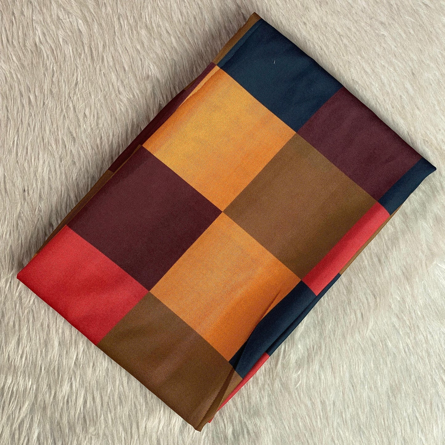 Hemangi Traditional Kerala Cotton Kasavu Saree with Madras Check Blouse Combo (Copy)