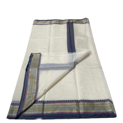 Yamini Kotta Silk Light Weight saree with Blue Border