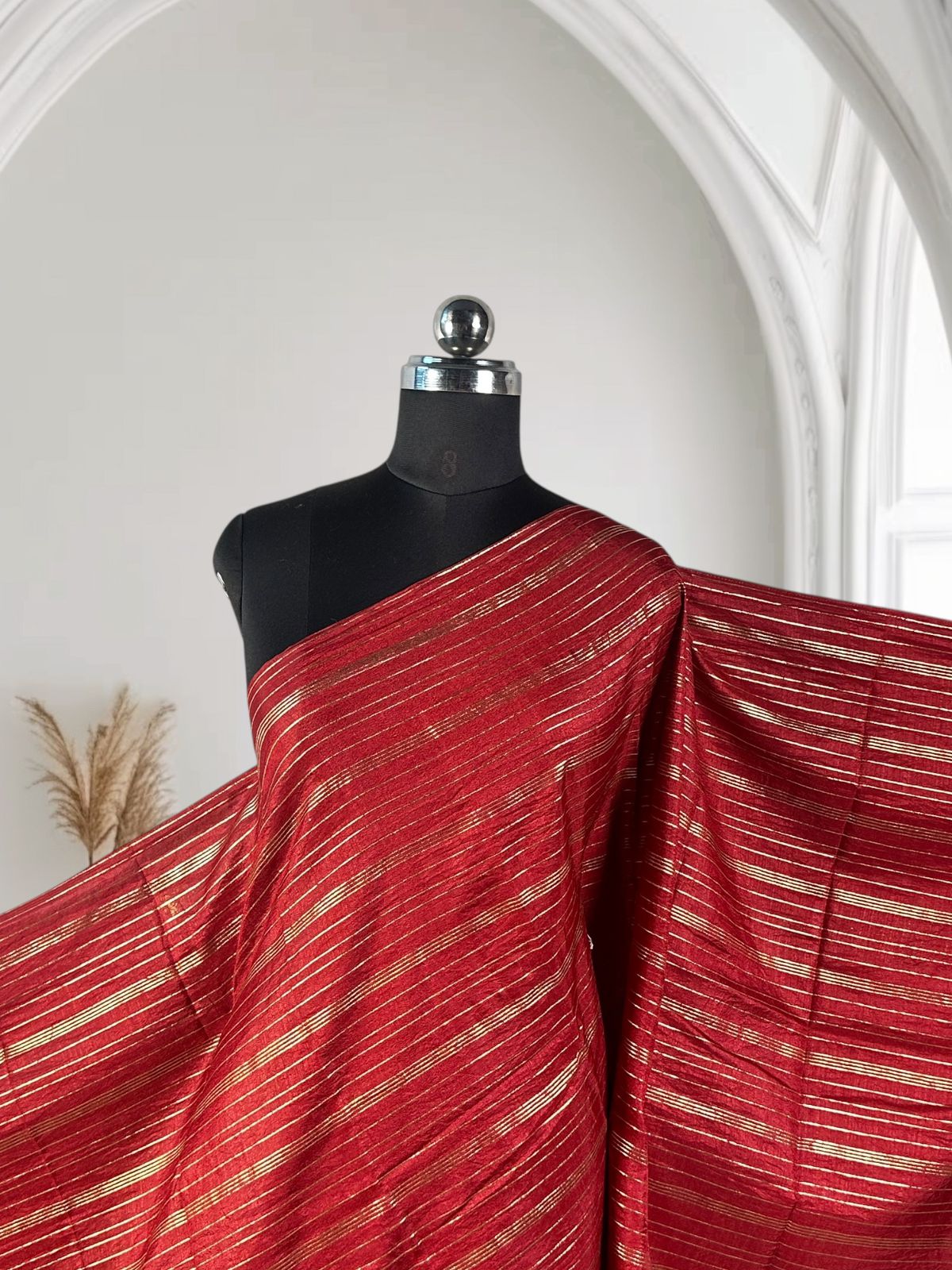 Vichithra Silk Saree Maroon