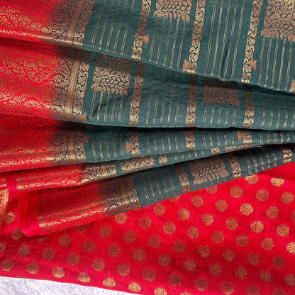 Royal Look Semi Silk Wedding Collections Green