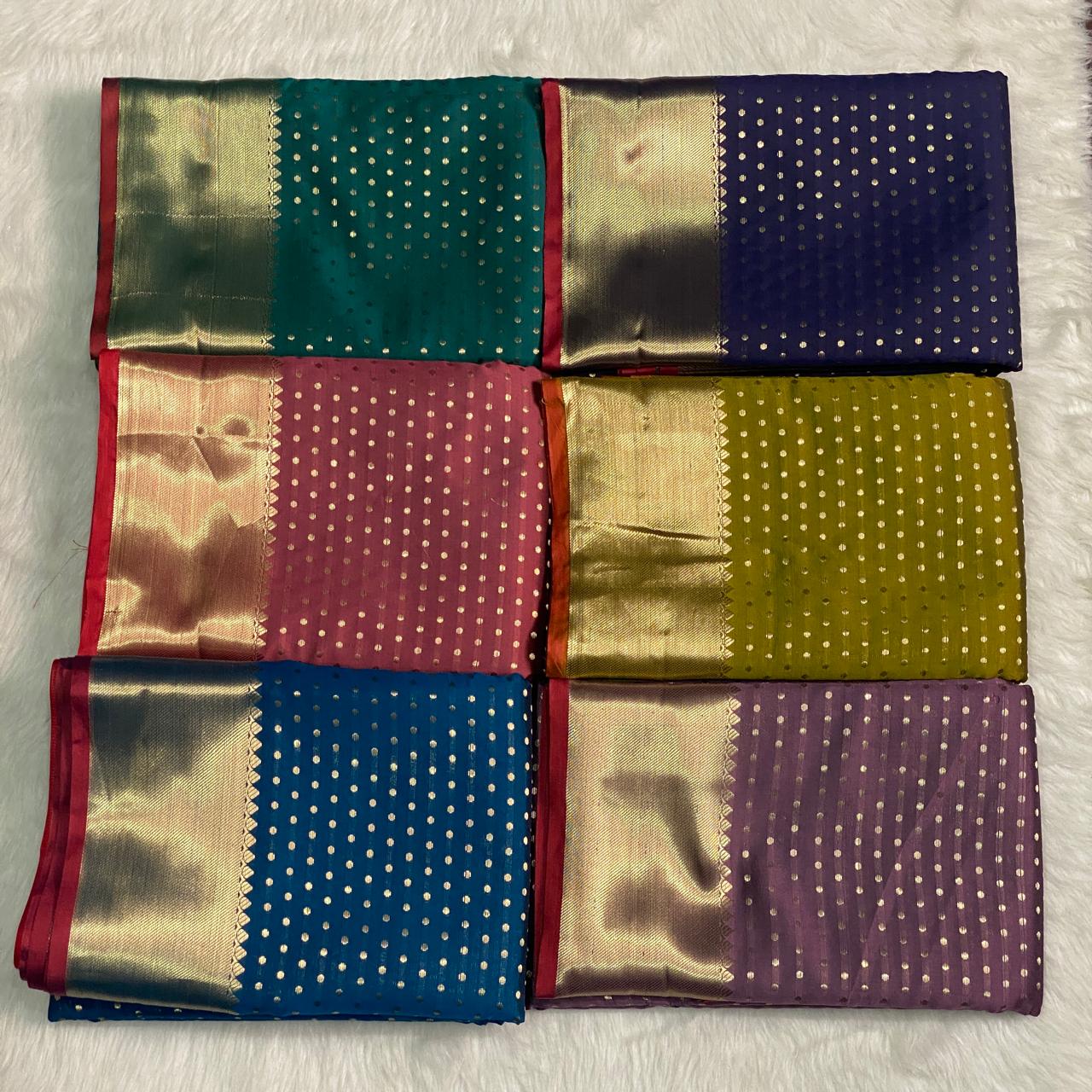 Banarasi Butti Bavinji Navy Blue