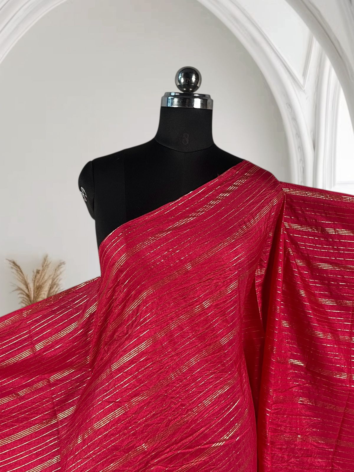 Vichithra Silk Red