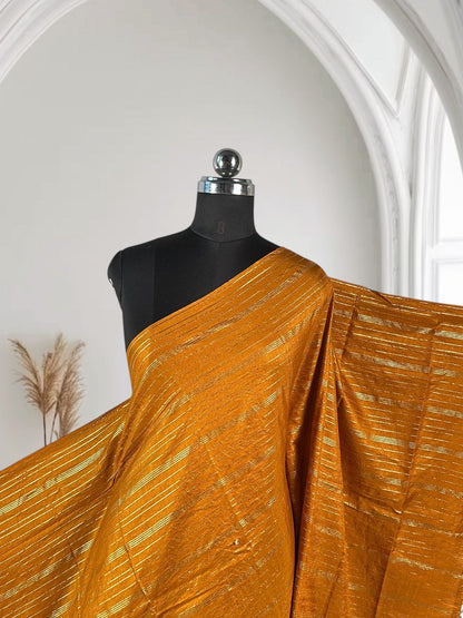 Vichithra Silk Saree Mustard