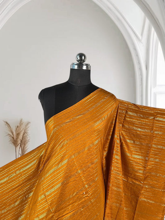Vichithra Silk Saree Mustard
